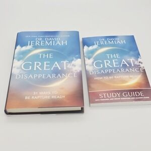 David Jeremiah The Great Disappearance Hardcove & Study Guide 2023 Turning Point